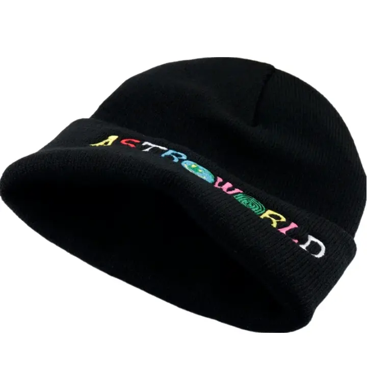 Astroworld Black Classic Beanie - Urban Caps
