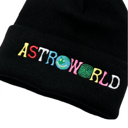 Astroworld Black Classic Beanie - Urban Caps