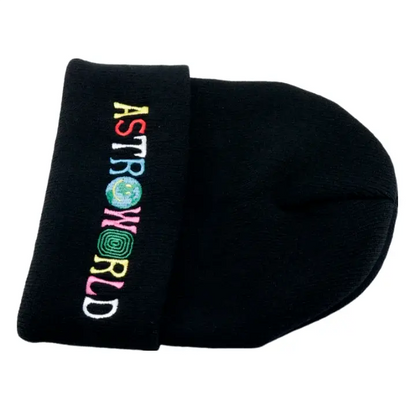 Astroworld Black Classic Beanie - Urban Caps