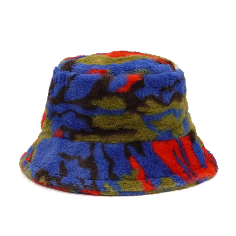 Autumn Abstract Fur Hat Luxurious Comfort and Style - Urban Caps