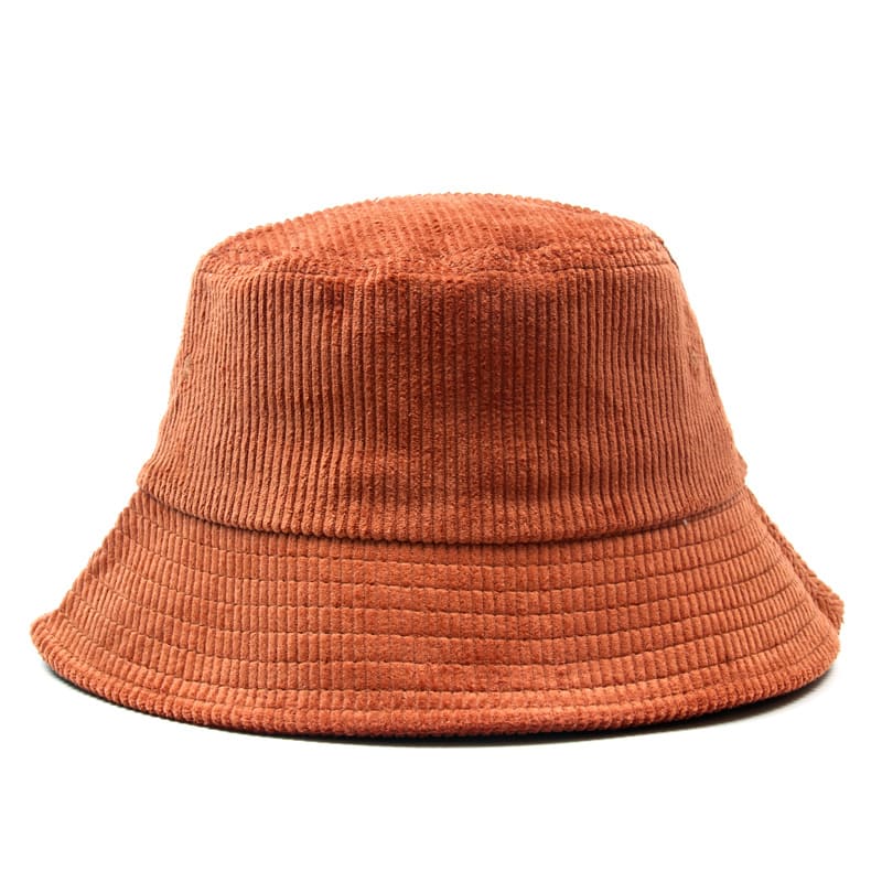 Autumn Corduroy Bucket Hat – Soft Cotton Everyday Hat