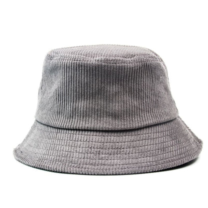 Autumn Corduroy Bucket Hat – Soft Cotton Everyday Hat