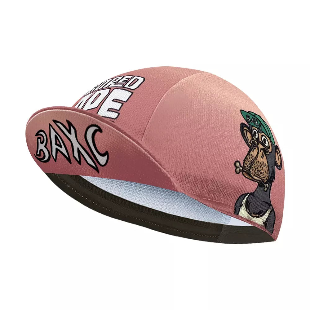 BAXC Bored Ape Couture Cycling Cap Acrylic Quick Dry Performance Hat