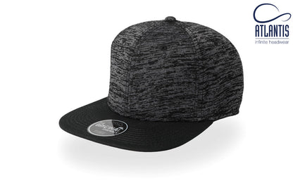 Atlantis Boost Cap – Rayon-Polyester Blend with Flat Visor & Structured Front | NZ Stock - Urban Caps 