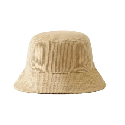 Belgrade Winter Corduroy Bucket Hat - Plain Pattern Warm Corduroy Style For Cold Weather