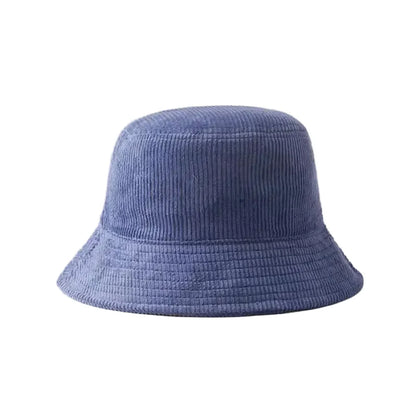 Belgrade Winter Corduroy Bucket Hat - Plain Pattern Warm Corduroy Style For Cold Weather
