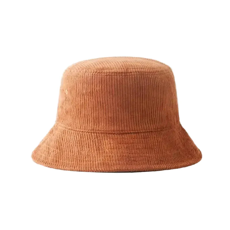 Belgrade Winter Corduroy Bucket Hat - Plain Pattern Warm Corduroy Style For Cold Weather