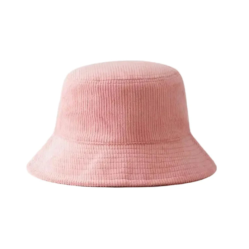 Belgrade Winter Corduroy Bucket Hat - Plain Pattern Warm Corduroy Style For Cold Weather