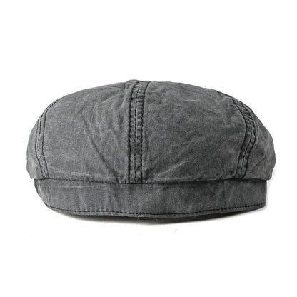 Bernard Cotton Newsboy Cap – Classic 8 Panel Flat Hat