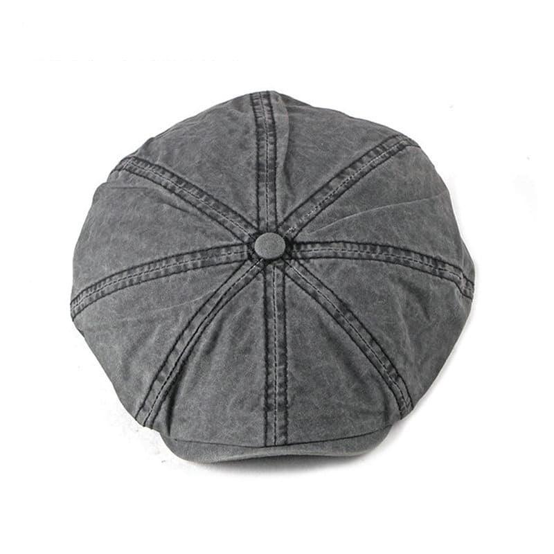 Bernard Cotton Newsboy Cap – Classic 8 Panel Flat Hat
