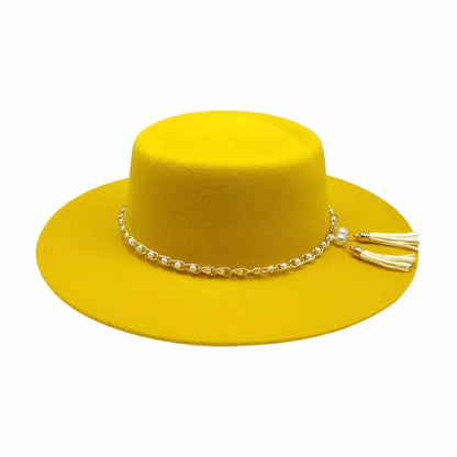 Besanzon Wide Brimmed Porkpie Hat - Classic Porkpie Silhouette With a Generous Brim