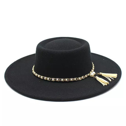 Besanzon Wide Brimmed Porkpie Hat - Classic Porkpie Silhouette With a Generous Brim