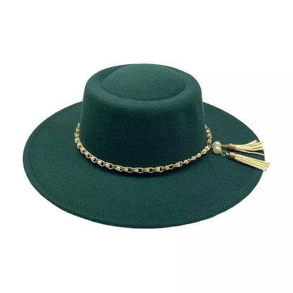 Besanzon Wide Brimmed Porkpie Hat - Classic Porkpie Silhouette With a Generous Brim