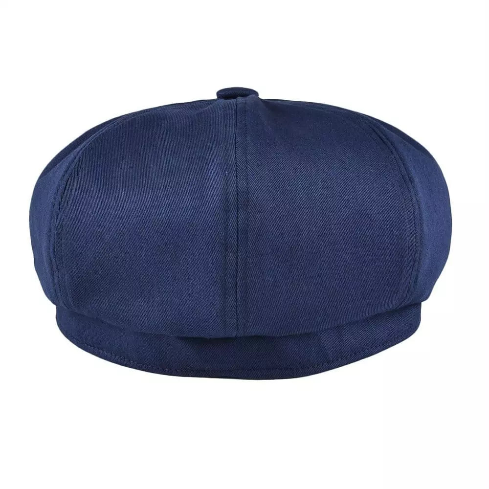 Birmingham Vintage Cotton Newsboy Cap – Classic Breathable Flat Cap