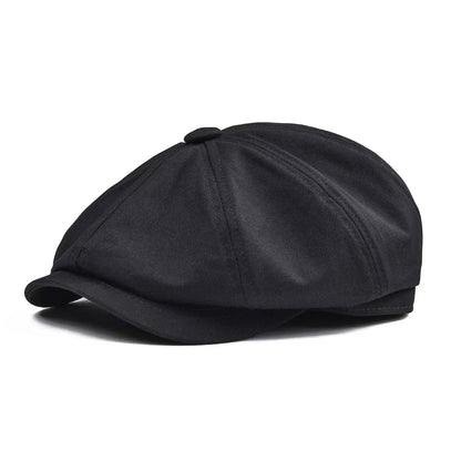 Birmingham Vintage Cotton Newsboy Cap – Classic Breathable Flat Cap