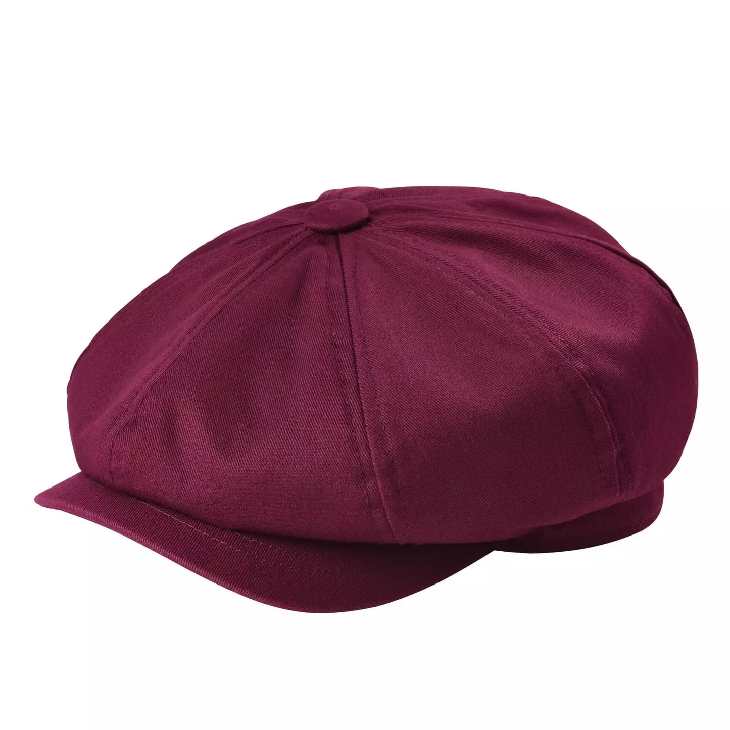 Birmingham Vintage Cotton Newsboy Cap – Classic Breathable Flat Cap