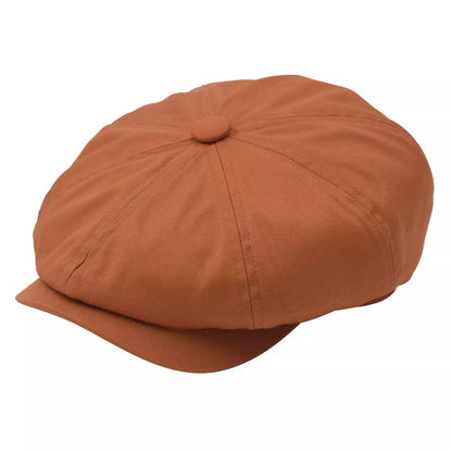 Birmingham Vintage Cotton Newsboy Cap – Classic Breathable Flat Cap
