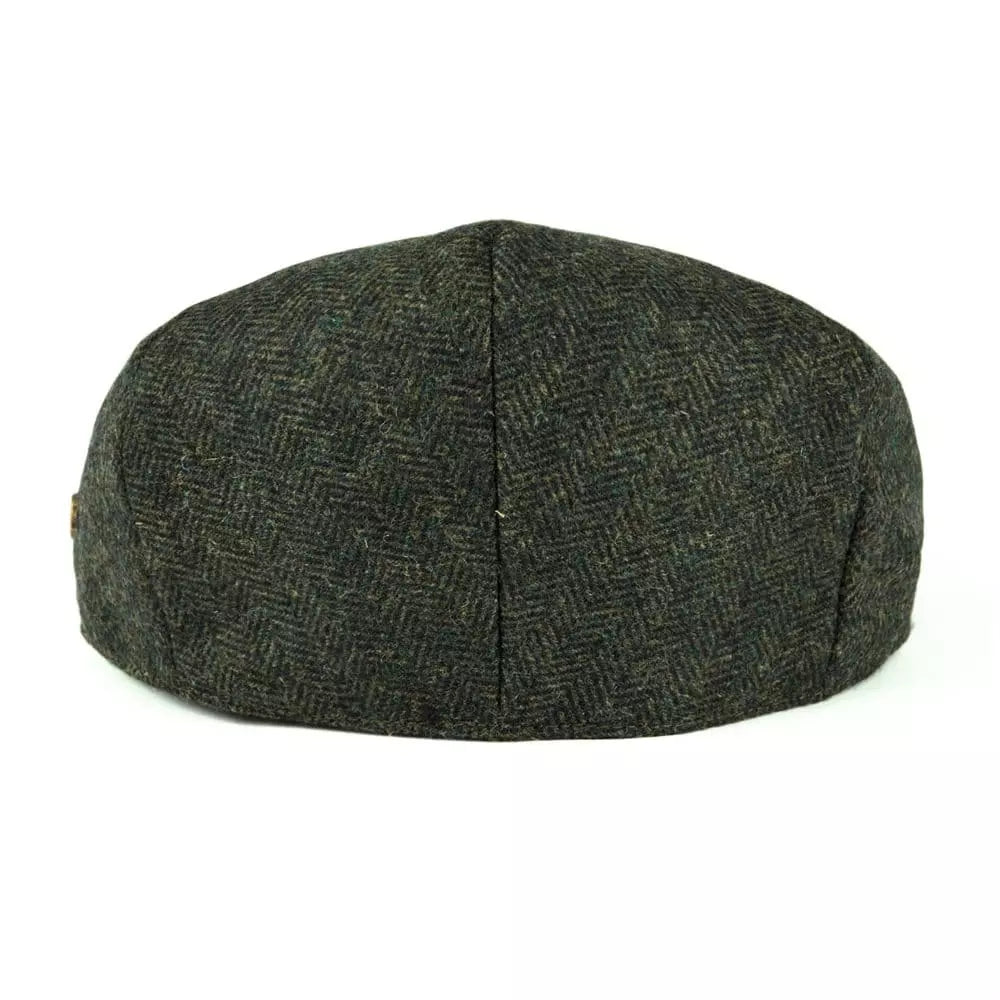 Birmingham Wool Herringbone Flat Cap – Warm Classic Ivy Cap
