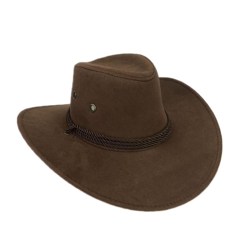 Blackburn Suede Cowboy Hat - Western Inspired Vegan Suede For A Cruelty Free Look