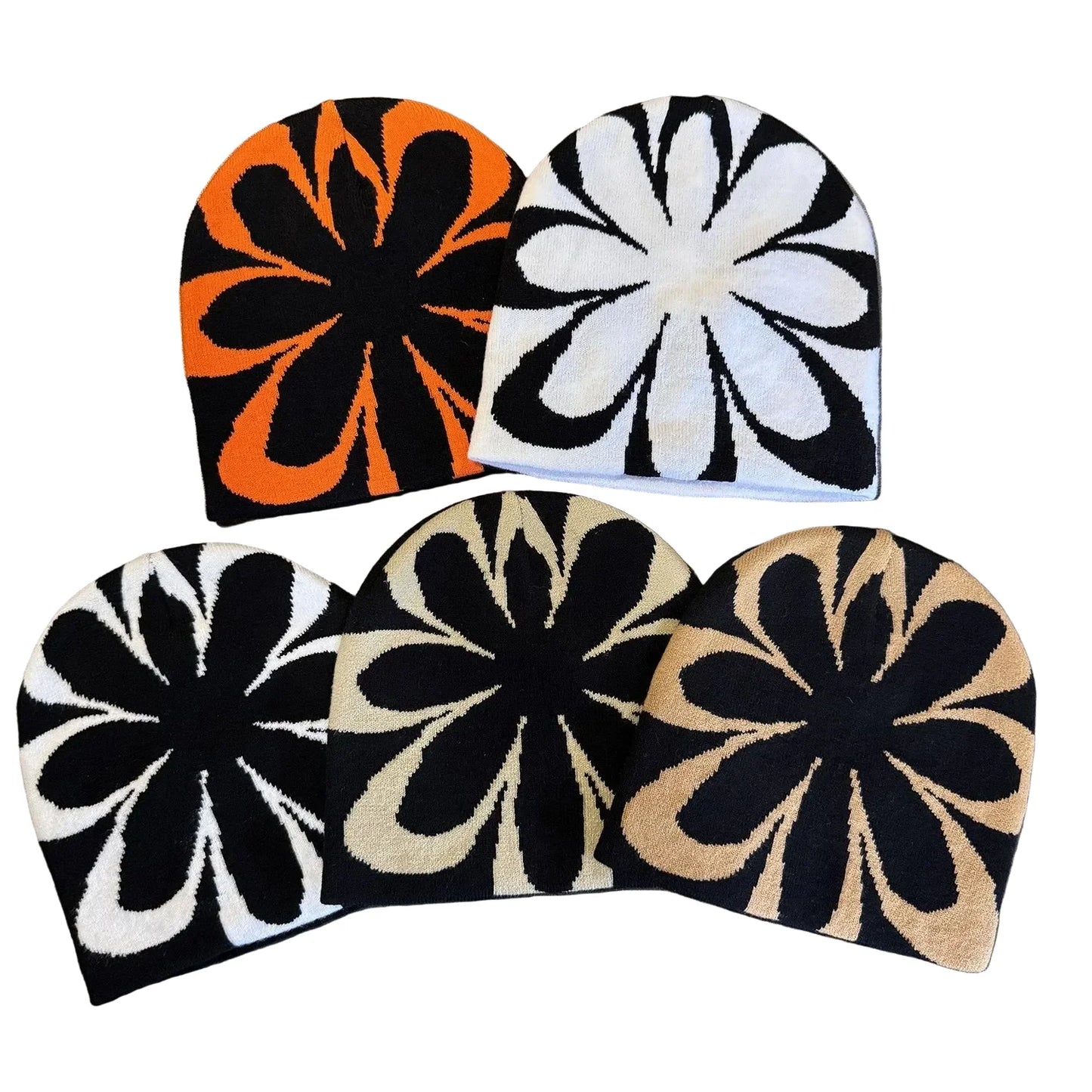 Blooming Daisy Winter Beanie - Urban Caps