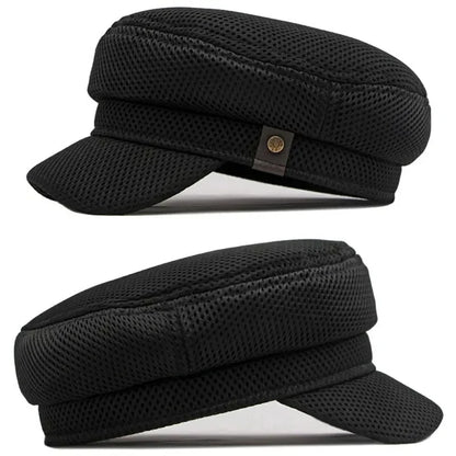 Boston Mesh Sailor Cap - Plain