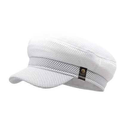 Boston Mesh Sailor Cap - Plain