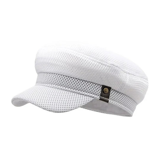 Boston Mesh Sailor Cap - Plain