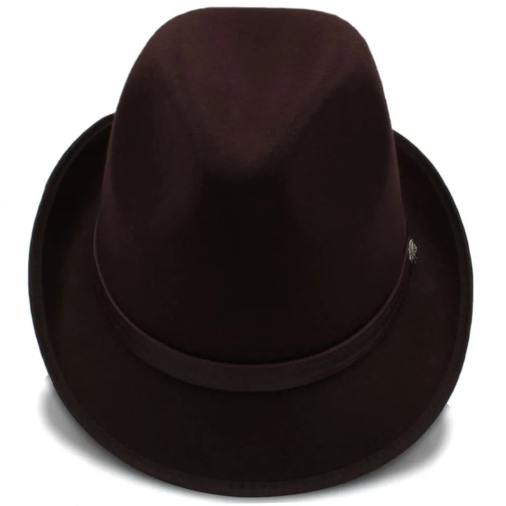 Bourne Classic Wool Trilby Hat – Smart Short Brim Hat