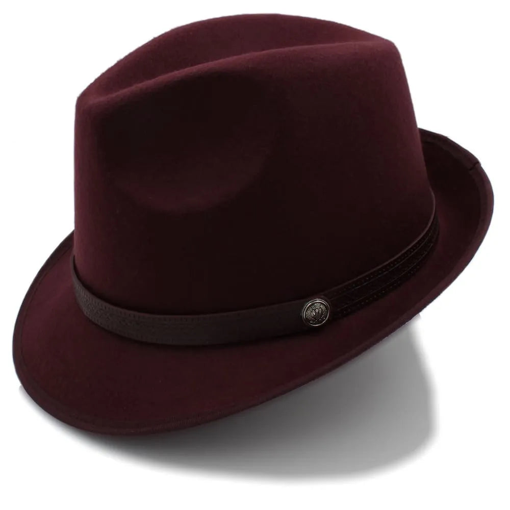 Bourne Classic Wool Trilby Hat – Smart Short Brim Hat