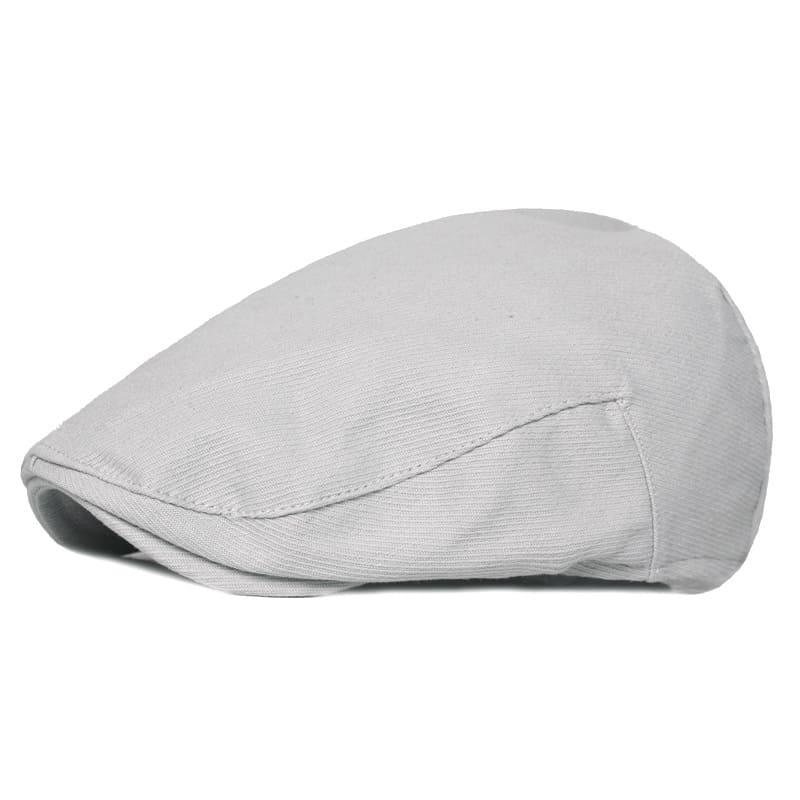 Bradford Plain Cotton Flat Cap - Classic and Versatile Cap for Casual Smart Looks