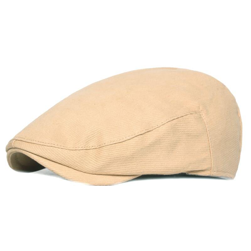 Bradford Plain Cotton Flat Cap - Classic and Versatile Cap for Casual Smart Looks
