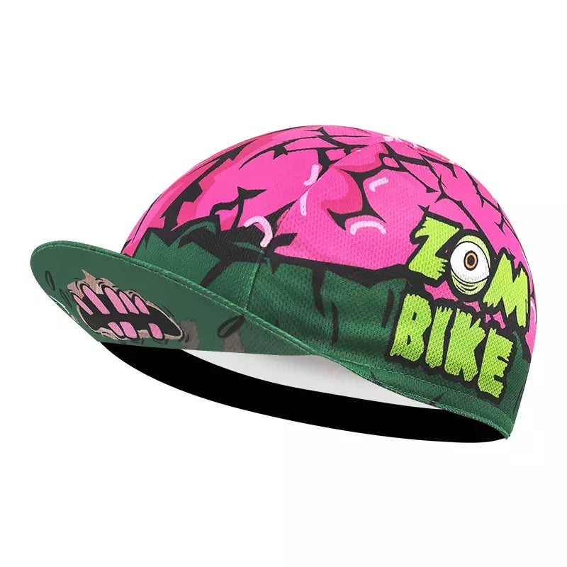 Brain Zom Bike Cycling Cap Moisture Management Quick Dry Warmth Acrylic Headwear