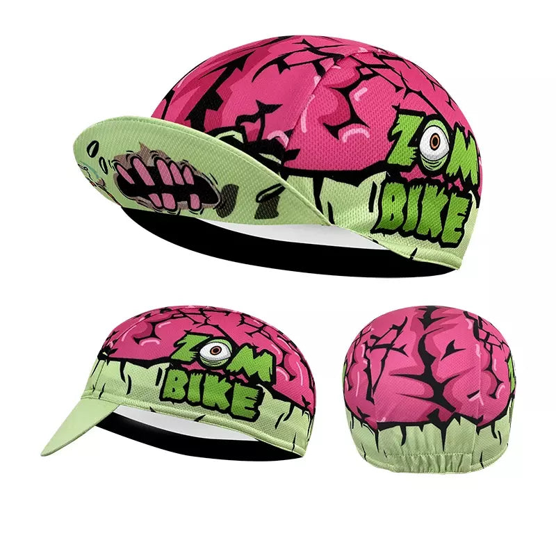 Brain Zom Bike Cycling Cap Moisture Management Quick Dry Warmth Acrylic Headwear