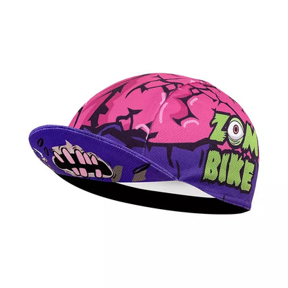 Brain Zom Bike Cycling Cap Moisture Management Quick Dry Warmth Acrylic Headwear