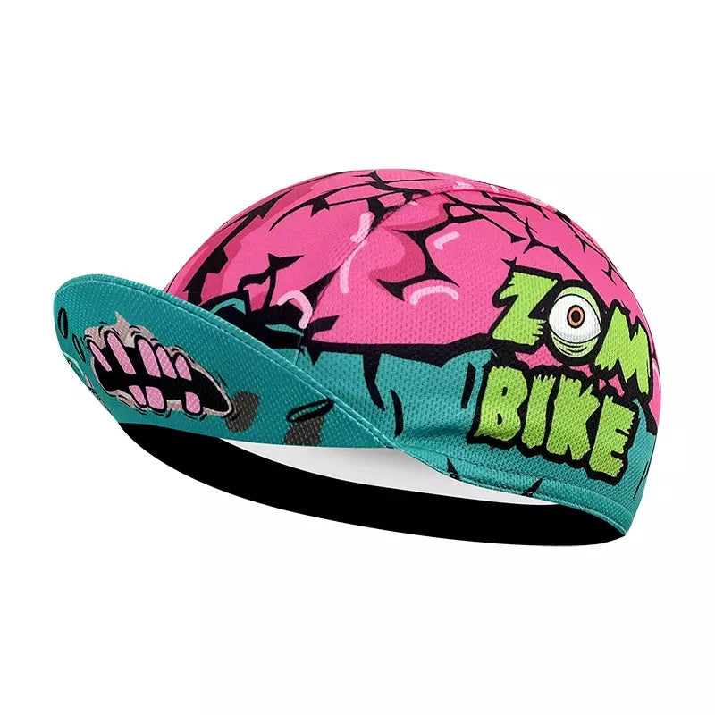 Brain Zom Bike Cycling Cap Moisture Management Quick Dry Warmth Acrylic Headwear