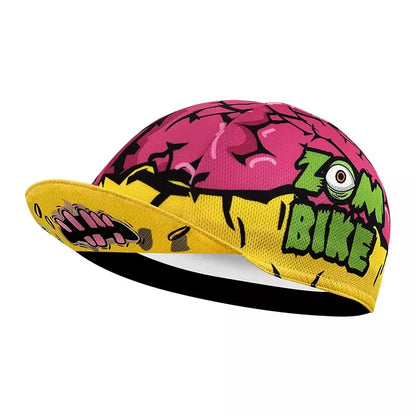 Brain Zom Bike Cycling Cap Moisture Management Quick Dry Warmth Acrylic Headwear