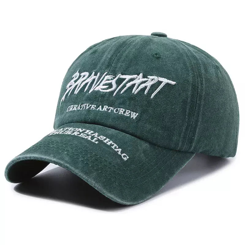 Bravestart Cotton Baseball Cap - Classic Cotton Hat For Casual Everyday Style Today