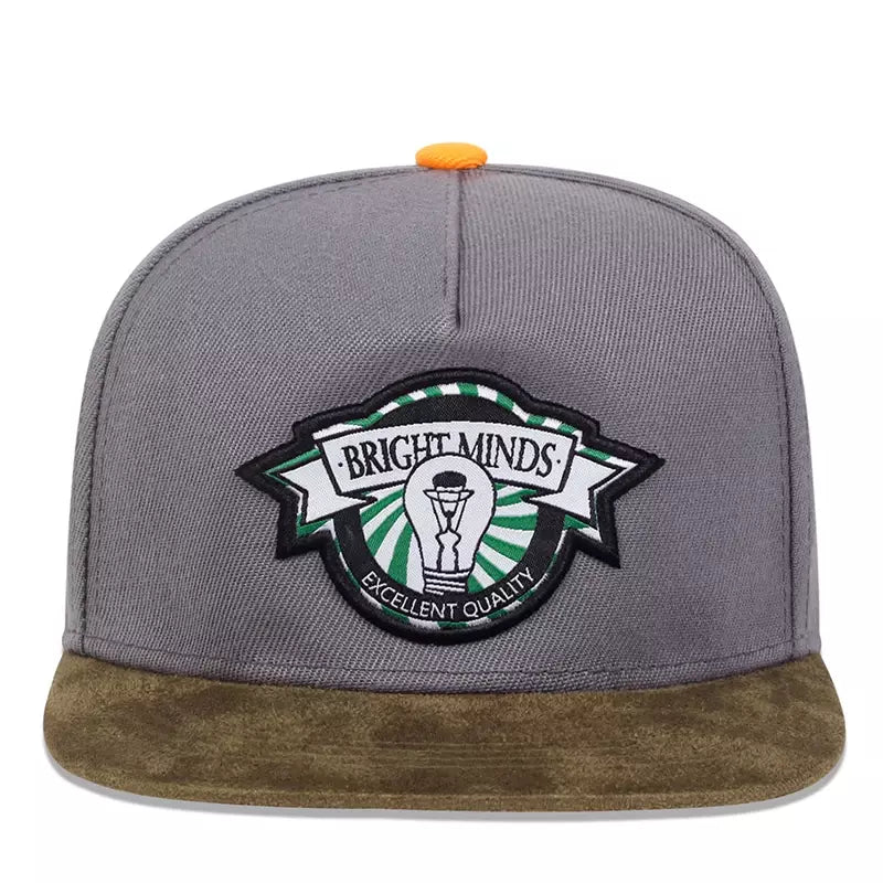 Bright Ideas Bicolor Snapback Cap - Two Tone Snapback For Casual Streetwear Looks