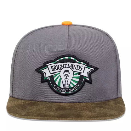 Bright Ideas Bicolor Snapback Cap - Two Tone Snapback For Casual Streetwear Looks