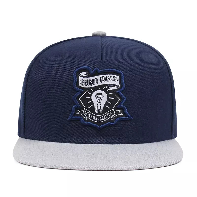 Bright Ideas Bicolor Snapback Cap - Two Tone Snapback For Casual Streetwear Looks