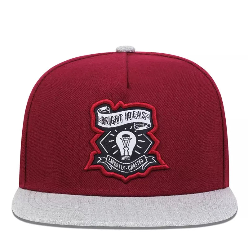Bright Ideas Bicolor Snapback Cap - Two Tone Snapback For Casual Streetwear Looks
