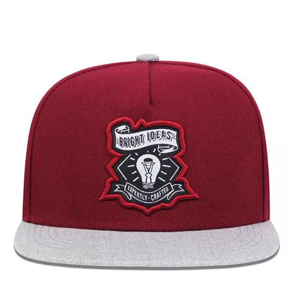 Bright Ideas Bicolor Snapback Cap - Two Tone Snapback For Casual Streetwear Looks
