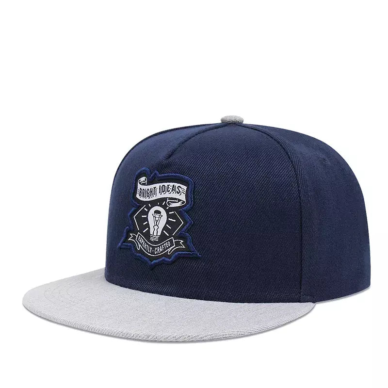 Bright Ideas Bicolor Snapback Cap - Two Tone Snapback For Casual Streetwear Looks