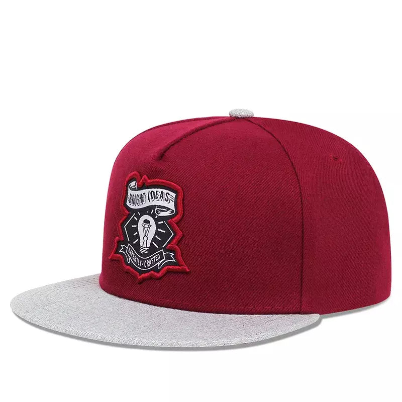 Bright Ideas Bicolor Snapback Cap - Two Tone Snapback For Casual Streetwear Looks