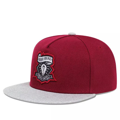 Bright Ideas Bicolor Snapback Cap - Two Tone Snapback For Casual Streetwear Looks