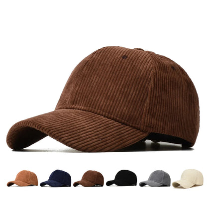 Brighton Corduroy Baseball Cap - Casual, All Day Comfort With Durable Corduroy Finish