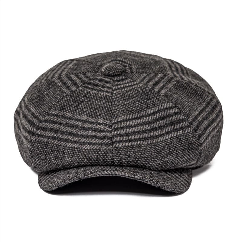 Brixton British Wool Newsboy Cap - Classic Wool Hat For Timeless Style