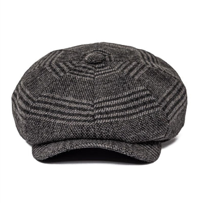 Brixton British Wool Newsboy Cap - Classic Wool Hat For Timeless Style