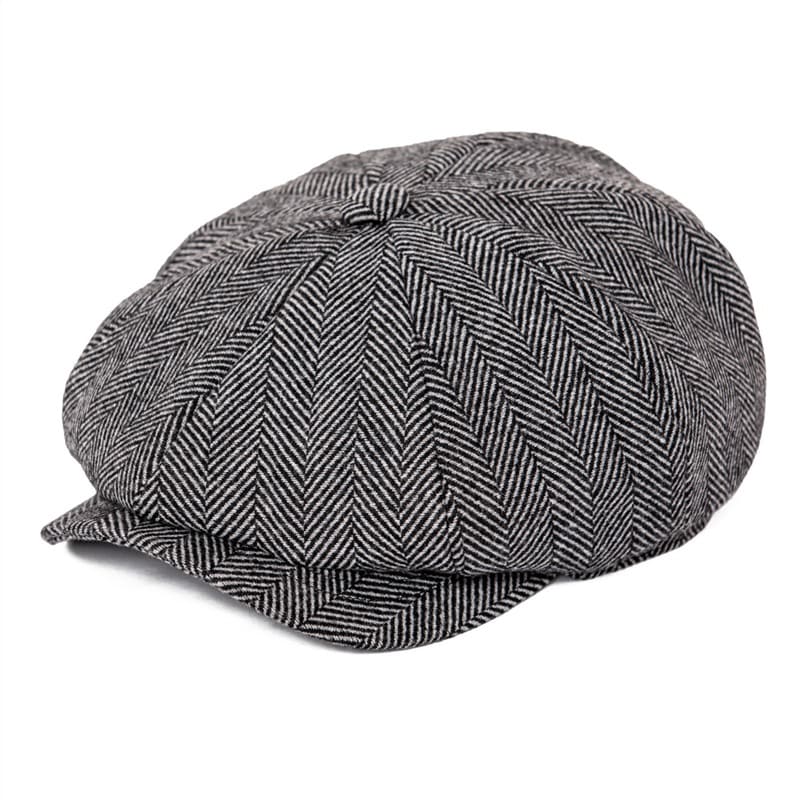 Brixton British Wool Newsboy Cap - Classic Wool Hat For Timeless Style