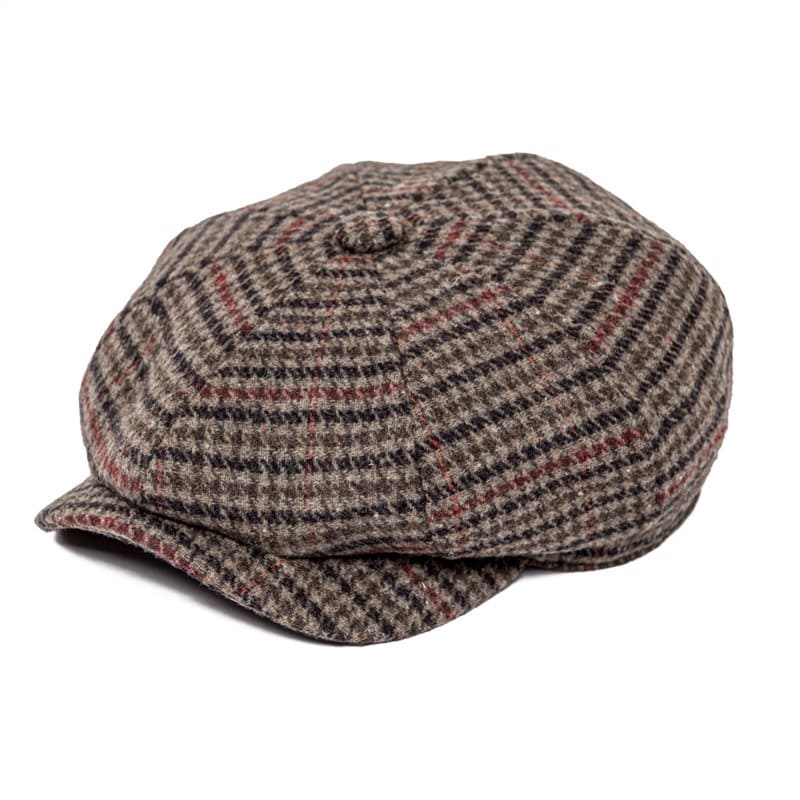 Brixton British Wool Newsboy Cap - Classic Wool Hat For Timeless Style